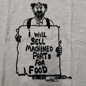 Deadstock Vintage Norfab Engineering Sell Machined Parts For Food T-Shirt